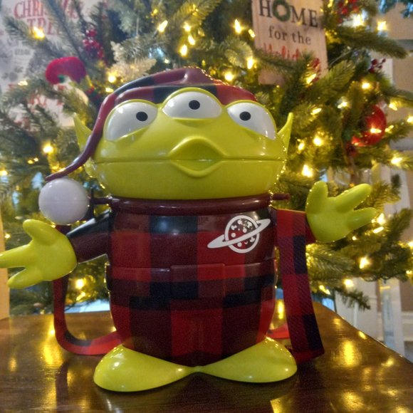 Disney Toys Disney Christmas Alien Popcorn Bucket Poshmark